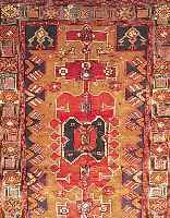 Tarom,Persien ca 195 x 133 cm. Flor Wolle.