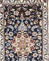 Nain,Persien ca 202 x 62 cm. Flor Wolle mit Seide.