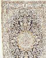 Nain,Persien ca 203 x 120 cm. Flor Wolle mit Seide.
