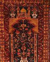 Meleki,Afghanistan.ca 141 x 92 cm. Wolle auf Wolle.