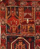 Teymani,Afghanistan.ca 142 x 77 cm. Wolle auf Wolle.