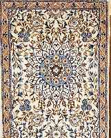 Nain,Persien ca 387 x 76 cm. Flor Wolle mit Seide.