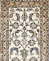 Nain,Persien ca 295 x 68 cm. Flor Wolle mit Seide.