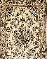 Nain,Persien ca 171 x 106 cm. Flor Wolle mit Seide.