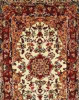 Kaschmar fein,Persien ca 185 x 121 cm. Korkwolle m.u.auf Seide.ca 500.000 Kn/qm.