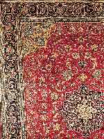 Sarogh,Persien ca 410 x 298 cm. Flor Wolle.