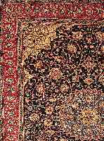 Sarogh,Persien ca 393 x 307 cm. Flor Wolle.