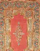 Kerman,Persien ca 300 x 195 cm. Flor Wolle.