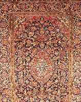 Keschan,Persien ca 304 x 203 cm. Flor Wolle.