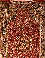 Sarogh,Persien ca 220 x 132 cm. Flor Wolle