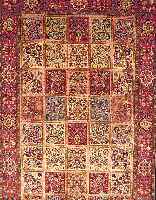 Sarogh,Persien ca 251 x 159 cm. Flor Wolle