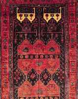Kordi,Persien ca 287 x 147 cm. Flor Wolle.