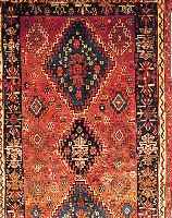 Ghaschgai,Persien ca 278 x 164 cm. Wolle auf Wolle.