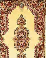 Kerman,Persien ca 163 x 98 cm. Flor Wolle