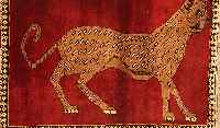Ghaschgai,Persien ca 137 x 103 cm. Wolle auf Wolle.