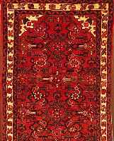 Hosseinabad,Persien ca 390 x 80 cm. Flor Wolle.