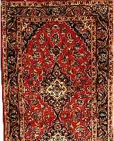 Keschan,Persien ca 309 x 100 cm. Flor Wolle.