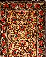 Bidjar,Persien ca 200 x 83 cm. Flor Wolle.