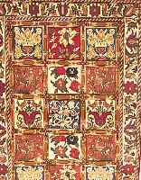 Bachtiar,Persien ca 158 x 114 cm. Flor Wolle.