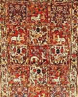 Bachtiar,Persien ca 160 x 108 cm. Flor Wolle.