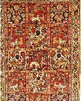 Bachtiar,Persien ca 160 x 107 cm. Flor Wolle.