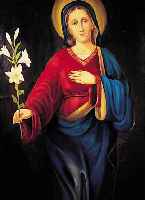 UNBEK. KüNSTLER, DT., 19. JH., HEILIGE ELISABETH, BESCHäDIGT, M. 150 X 89 CM,RAHMEN LEICHT BEST.