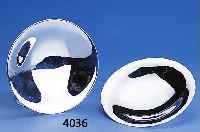 2 VISITENKARTENTELLER, DäNEMARK, GEORG JENSEN, CA. 30ER JAHRE, 925ER SILBER, GLATTE FORM, STANDRING, D. CA. 12 CM, H CA. 1.5 CM