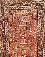 KARS,TüRKEI CA.230 X 137 CM. EHZ.3 UM 1945 FLOR WOLLE-WOLLE
