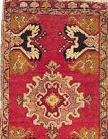 KONYA YASTIK, TüRKEI, 100 X 51CM, EHZ 3 FLOR WOLLE, UM 1930
