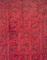 AFGHANE, 291 X 220CM, EHZ 3 WOLLE AUF WOLLE, CA.40 JAHRE