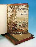 Encykolpedie du Siecle L'Exposition de Paris 1900, , Montgredien & Cie., zwei Bände, mit vielen Abbildungen, Halbledereinbände, diese ...