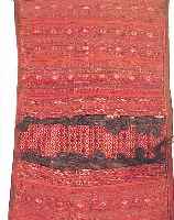 ERSARI TORKMENEN TASCHE, 90 X 49CM, EHZ 3 WOLLE AUF WOLLE , UM 1900