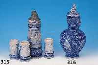 GROßER DECKELKRUG, WESTERWALD, UM 1900, STEINZEUG, REICH RELIEFIERT MIT BACCHUS, ZWERGEN UND WEINLAUB, BLAUE SMALTEMALEREI, H. CA. 42 ...