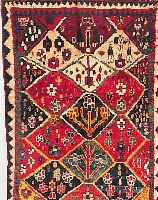 ARMANIBAF GABBEH, PERSIEN, 307 X 142CM, EHZ 3, FLOR WOLLE, CA.50 JAHRE