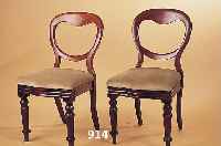 ZWEI STüHLE, UM 1870, LOUIS-PHILIPPE, NUßBAUM MASSIV, H. CA. 87 CM, SH. CA. 48 CM, MIT ALTERSBEDINGTEN GEBR.-SPUREN