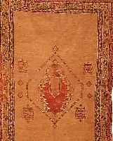 CHAMSEH, PERSIEN, 186 X 114CM, EHZ 4 FLOR WOLLE, UM 1900
