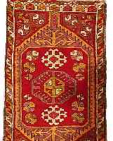 YASTIK, TÜRKEI, 84 X 49CM, EHZ 3-4 WOLLE AUF WOLLE, UM 1910