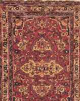 BACHTIAR, PERSIEN, 200 X 129CM, EHZ 3 FLOR WOLLE, CA.50 JAHRE