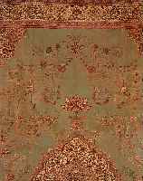 KAISERI, TüRKEI, 585 X 400CM, EHZ 4 FLOR WOLLE, CA.70 JAHRE, KL.RISS