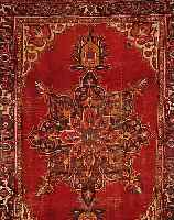 SHARABIAN, PERSIEN, 333 X 231CM, EHZ 4-5 FLOR WOLLE, CA.60 JAHRE