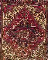 HERIZ, PERSIEN, 267 X 225CM, EHZ 4 FLOR WOLLE, CA.60 JAHRE