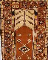 MILAS, TÜRKEI, 213 X 125CM, EHZ 2 WOLLE AUF WOLLE, CA.30 JAHRE