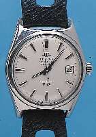 TISSOT HERRENARMBANDUHR MODELL SEASTAR, REF-NR. 42514-5, SCHWEIZ UM 1964, EDELST., BODEN GESCHR., BEI FERTIGSTELL. WASSERGESCH., RESERV. FüR ...