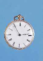 DAMENTASCHENUHR LEPINE, SCHWEIZ UM 1880, RG 585/000, SCHLüSSELAUFZ., EMAILBL. REP., METALLCUVETTE, VERG. ZYLINDERW., 10 ST., FLIE-GENDES ...