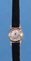 OMEGA DAMENARMBANDUHR, REF.-NR. 11476764, SCHWEIZ UM 1960, GG 750/000, SOGEN. BACKWINDERUNGETR. LAGERW., VELOURSLEDERB. M. STIFTSCHL.,ORIG.-ETUI, ...