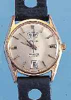 NIVADA HERRENARMBANDUHR ANTARKTIK, REF.-NR. 1743N2452, SCHWEIZ UM 1964, 21 ST., ZENTRAL- ROTOR, AS BASISKAL. 1767, INCABL., SELTENE TAG U. ...