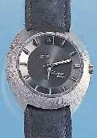 ENICAR HERRENARMBANDUHR SHERPA STAR, REF.- NR. 2334, SCHWEIZ UM 1972, EDELST., BODEN GE- SCHR., MINERALFLACHGL., DATUM BEI 12, AUFWEND.BLATT, WERK ...