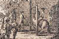 KONVOLUT VON 8 BLATT MIT KUPFERSTICHEN, AUS GEORG ENGELHARD V. LöHEISEN, HOF-, KRIEGS- UNDREITSCHUL NüRNBERG, 1729, MIT PFERDEDARSTEL- LUNGEN UND ...