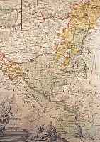 KONVOLUT VON 4 BLATT, MIT KARTEN V. LAUEN- BURG UND HOLSTEIN: 1.) ALTKOLOR. KUPFERSTICHK.V. HOMANN, CA. 1740, TYPUS GEOGRAPHICA DUCAT LAUENBURGICI ...