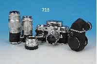 LEICA M 3 AUSRüSTUNG, NO., 923138 BJ.1958, MIT SUMMARIT, 50MM 1:1.5; ELMARIT, 90MM 1:2.8;HEKTOR 135MM 1:4.5; SUMMARON 35MM 1:2.8, VISO-FLEX II MIT ...